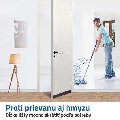 Obrázok z Lišta ku dverám  -  hnedá