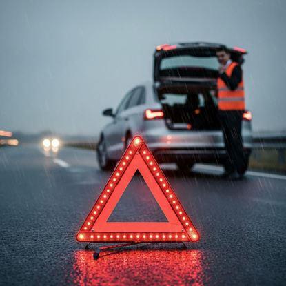 Obrázok Výstražný trojuholník s LED osvetlením