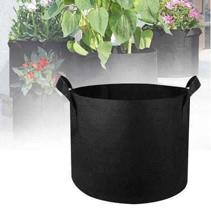 Obrázok z Textilný kvetináč - priemer 35 cm