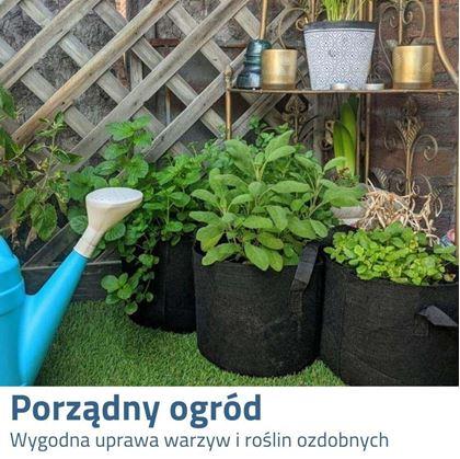 Obrázok z Textilný kvetináč - priemer 25 cm