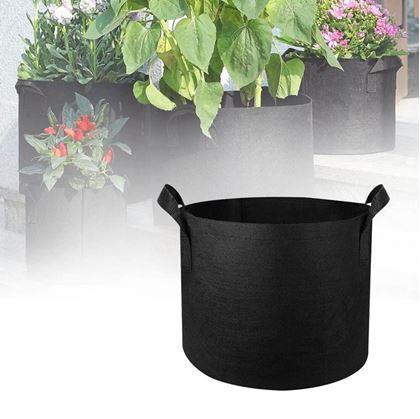 Obrázok z Textilný kvetináč - priemer 25 cm