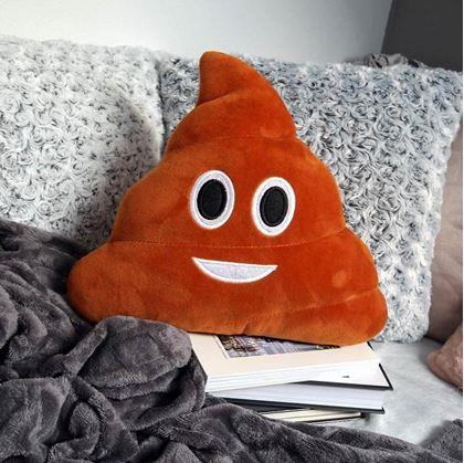 Obrázok z Emoji vankúš kakánok