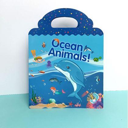 Obrázok z Kniha plná samolepiek  -  oceán