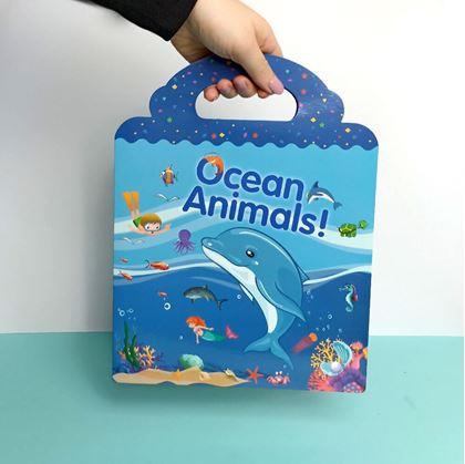 Obrázok z Kniha plná samolepiek  -  oceán