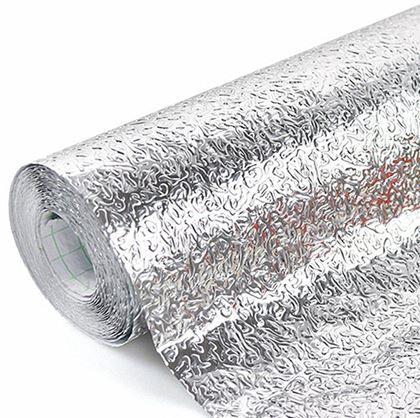 Obrázok z Samolepiaca alufólia 300 x 40 cm proti mastnote, vode a poškrabaniu