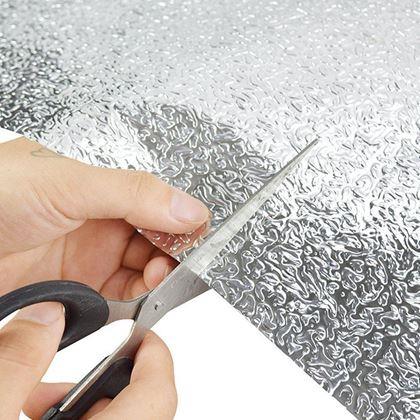 Obrázok z Samolepiaca alufólia 300 x 40 cm proti mastnote, vode a poškrabaniu