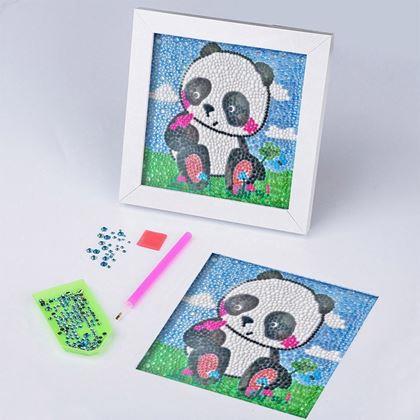 Obrázok z Diamantové maľovanie pre deti  -  panda