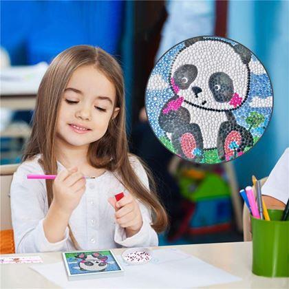 Obrázok z Diamantové maľovanie pre deti  -  panda