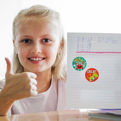 Obrázok z Motivačné samolepky 500 ks