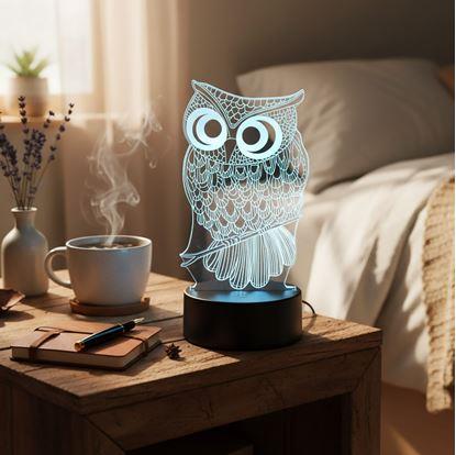 Obrázok Lampa s 3D ilúziou