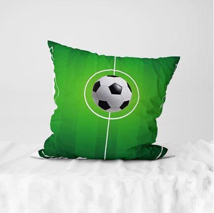 Obrázok z Obliečka na vankúš futbalová - ihrisko