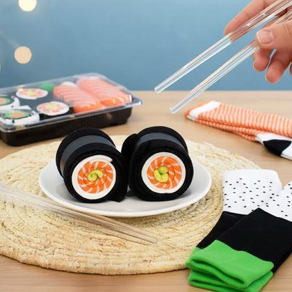 Obrázok z Veselé ponožky - set sushi