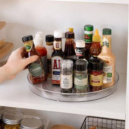 Obrázok z Priehľadný otočný organizér 360°