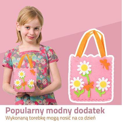 Obrázok z Súprava na výrobu kabelky pre deti  -  jahoda