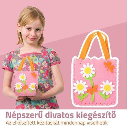 Obrázok z Súprava na výrobu kabelky pre deti  -  jahoda