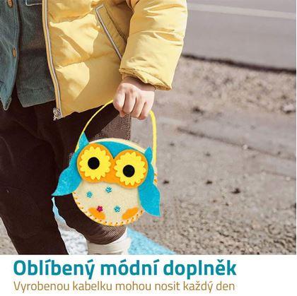 Obrázok z Súprava na výrobu kabelky pre deti  -  jahoda