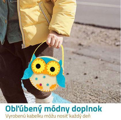 Obrázok z Súprava na výrobu kabelky pre deti  -  jahoda