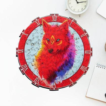 Obrázok z Drevené zvieracia puzzle - vlk