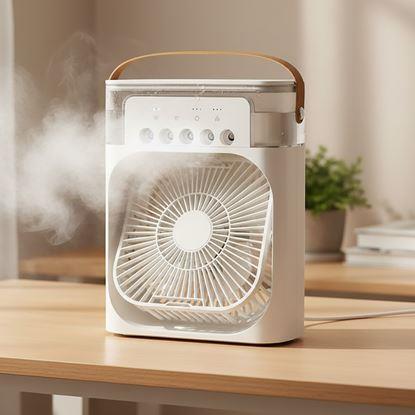 Obrázok Stolný ventilátor s hmlou