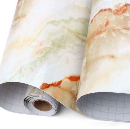 Obrázok z Tapeta mramor 100 cm - béžový mramor