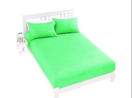 Obrázok z Froté prestieradlo Deluxe 180 x 200 cm - zelené