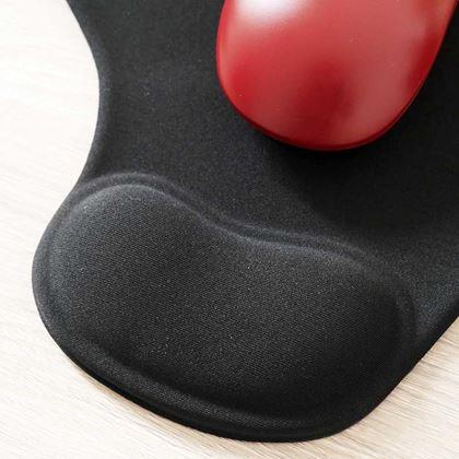 Obrázok z Ergonomická podložka pod myš  -  čierna