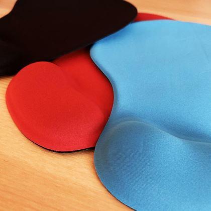 Obrázok z Ergonomická podložka pod myš  -  čierna