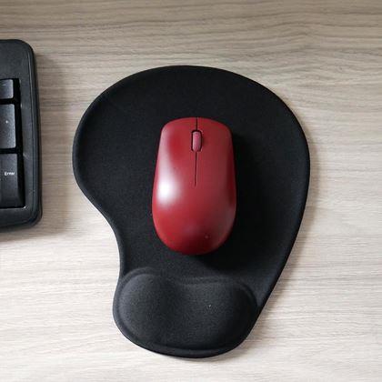 Obrázok z Ergonomická podložka pod myš  -  čierna