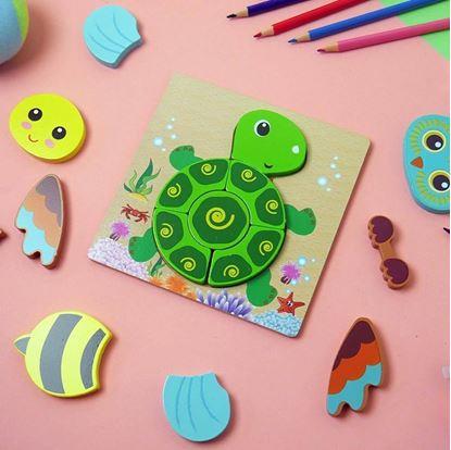 Obrázok Drevené puzzle pre najmenších