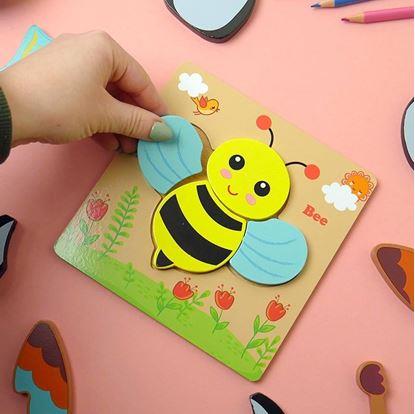 Obrázok Drevené puzzle pre najmenších
