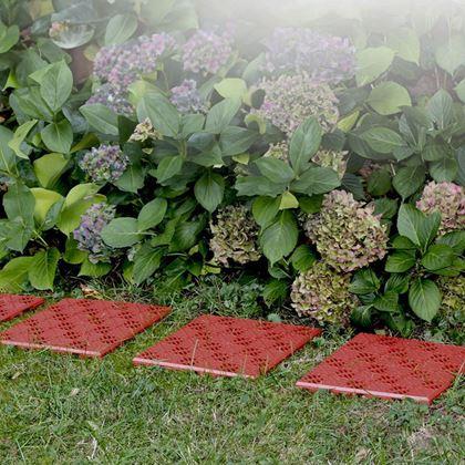 Obrázok z Protišmyková gumová dlažba - červená