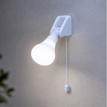 Obrázok z Nástenná LED lampička k posteli so šnúrkovým vypínačom