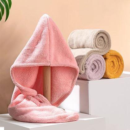 Obrázok z Rýchloschnúci turban na hlavu - ružový