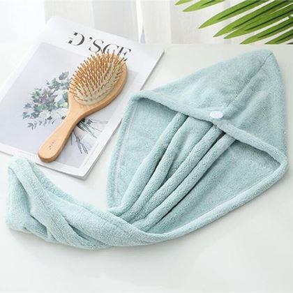 Obrázok z Rýchloschnúci turban na hlavu - modrý