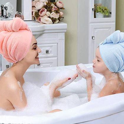 Obrázok z Rýchloschnúci turban na hlavu - modrý