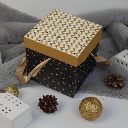 Obrázok z Darčeková krabička 15 cm  - hviezdy