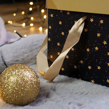 Obrázok z Darčeková krabička 15 cm  - hviezdy