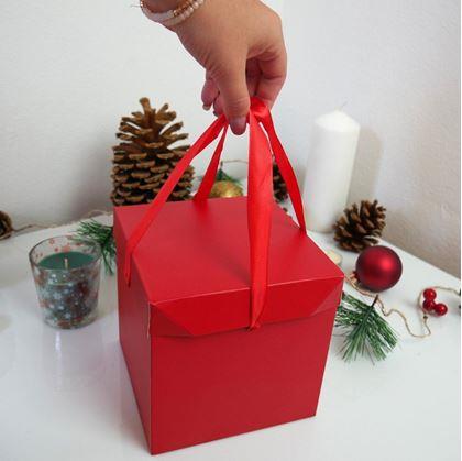 Obrázok z Darčeková krabička 15 cm  - červená
