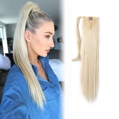 Obrázok z Príčesok do vlasov cop - svetlá blond