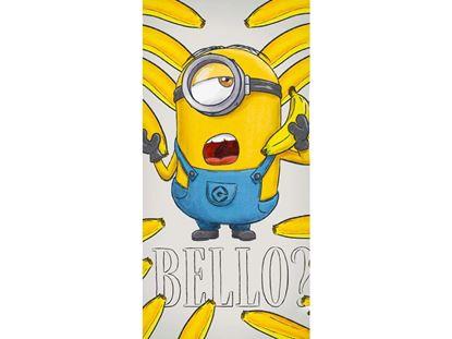 Obrázok Malý uterák 30x50 cm - Mimoni "Bello?"