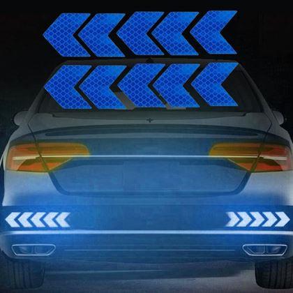 Obrázok z Samolepky na auto - modré šípky 