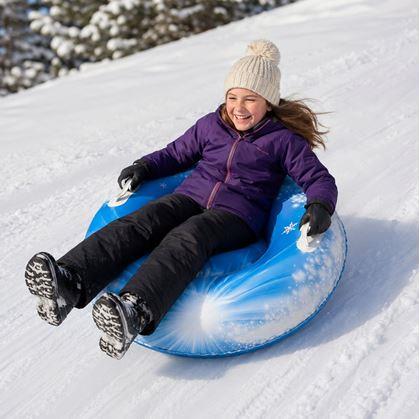 Obrázok z Nafukovací snow tube 80 cm s držadlami