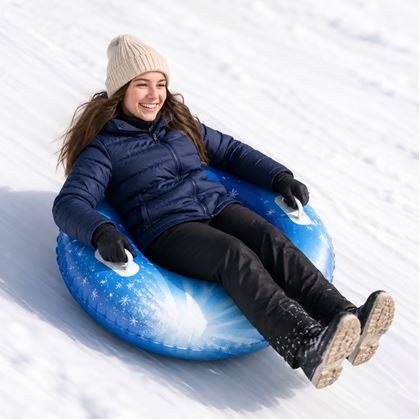 Obrázok z Nafukovací snow tube 80 cm s držadlami
