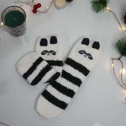 Obrázok z Teplé ponožky v darčekovej krabičke  -  panda