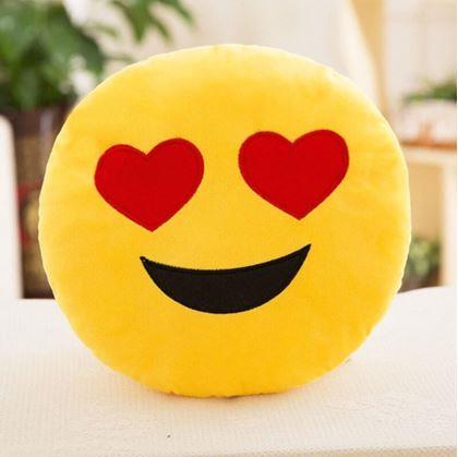 Obrázok z Vankúš Emoji  -  zamilovaný