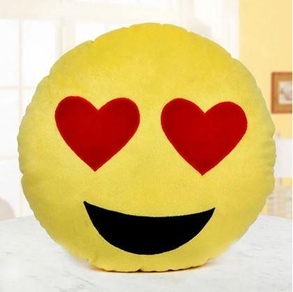 Obrázok z Vankúš Emoji  -  zamilovaný