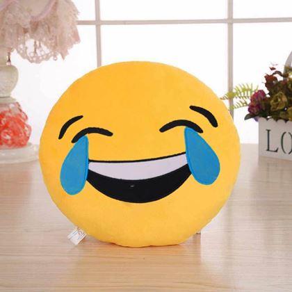 Obrázok z Vankúš Emoji  -  slzy radosti