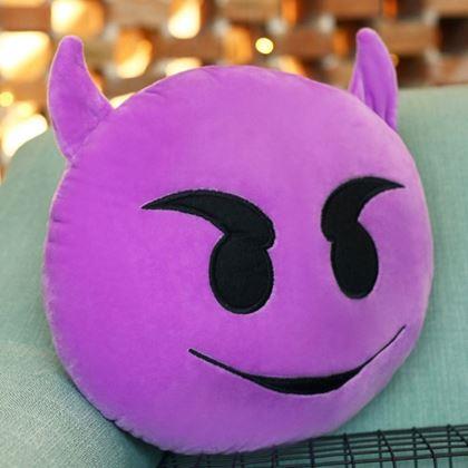Obrázok z Vankúš Emoji  -  diablik