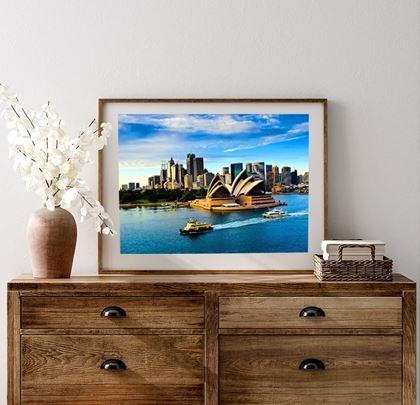 Obrázok z Diamantové maľovanie s rámom  -  Sydney