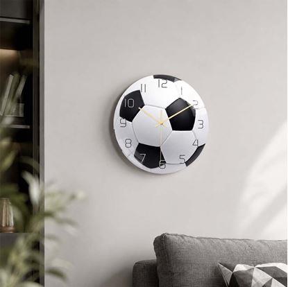 Obrázok Nástenné hodiny - futbalová lopta